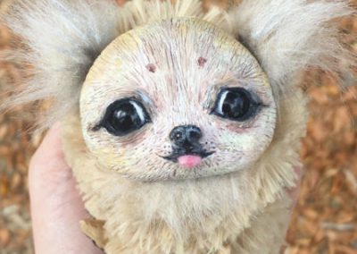 Commissioned Puppy Sculpture